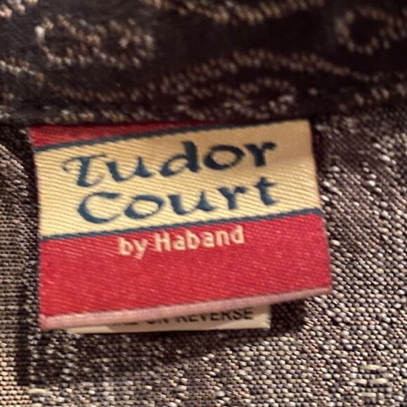 Tudor Court Tapestry Blazer Jacket Size Medium Classic Blazer Dressy - Picture 8 of 15